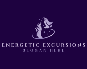 Flower Hand Spa logo design