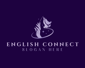 Flower Hand Spa logo design