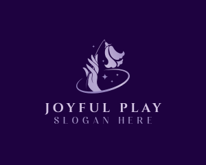 Flower Hand Spa logo design