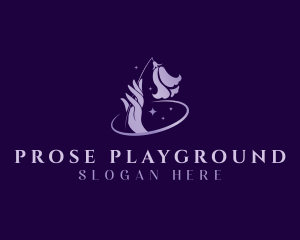 Flower Hand Spa logo design