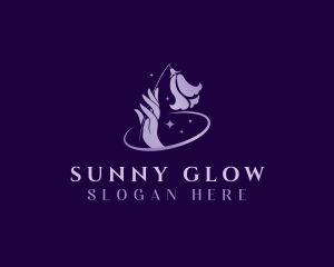 Flower Hand Spa logo design