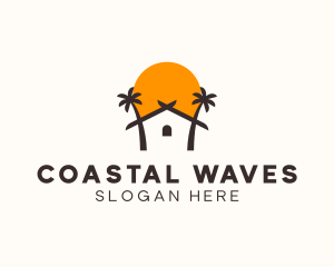 Vacation Beach Coast Resort  logo design