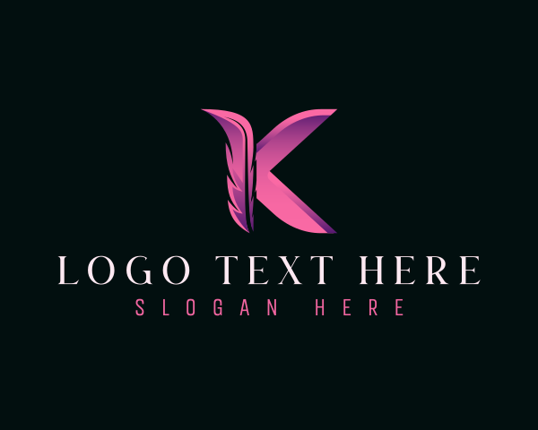 Feather Publishing Letter K logo