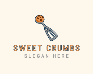 Cookie Baking Scoop logo design