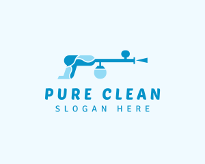 Pressure Washer Cleaning logo