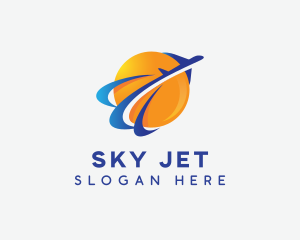 Travel Airline Plane logo