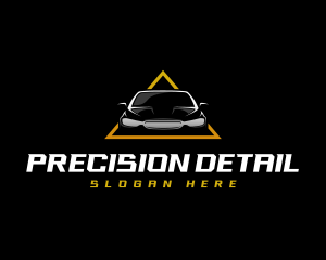 Automobile Garage Car Detail logo design