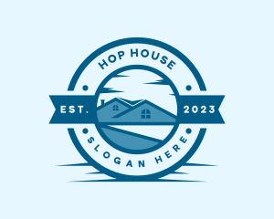 House Roof Repair logo design