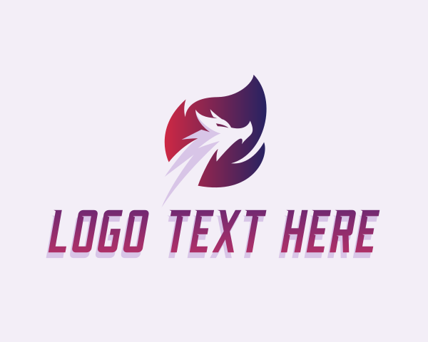 Mythical Creature logo example 2