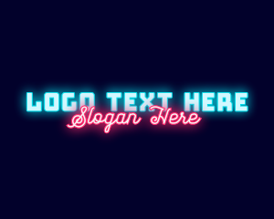 Retro Neon Night Club logo