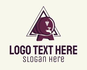 Triangle Wine Barrel logo