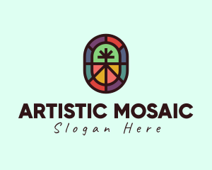 Church Mosaic Glass  logo