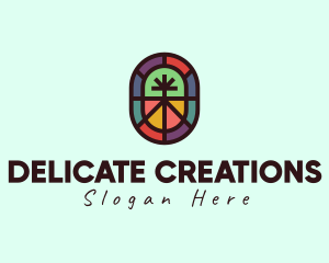 Church Mosaic Glass  logo design