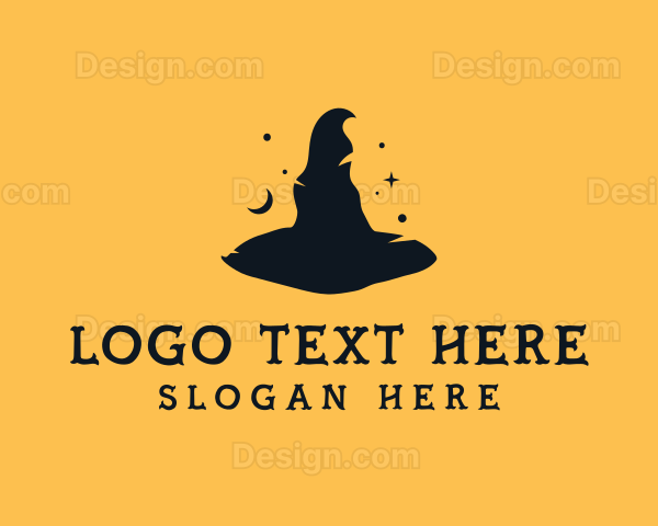 Witch Hat Wizard Logo