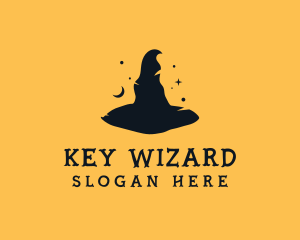 Witch Hat Wizard logo design