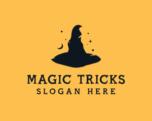 Witch Hat Wizard logo design