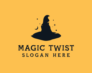 Witch Hat Wizard logo design