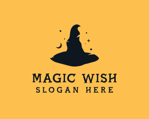 Witch Hat Wizard logo design