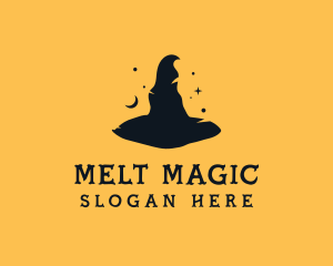 Witch Hat Wizard logo design