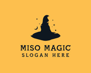 Witch Hat Wizard logo design