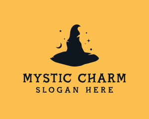 Witch Hat Wizard logo design