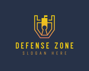 Security Defense Shield logo design