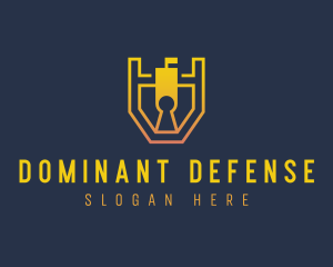 Security Defense Shield logo design