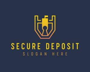 Security Defense Shield logo design