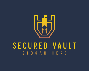 Security Defense Shield logo design