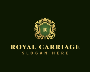 Royal Crown Shield logo design