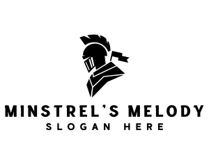 Medieval Knight Warrior logo design