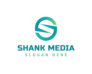 Creative Media Letter S logo design