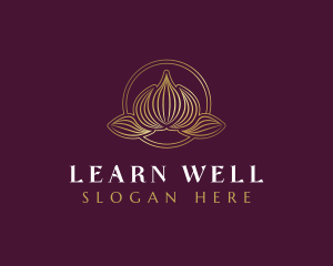 Luxury Lotus Wellness logo design