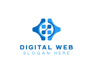 Modern Digital Network logo design