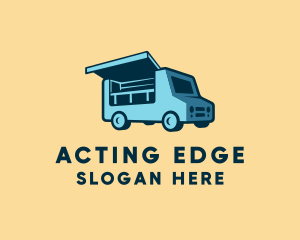 Food Stall Truck logo design