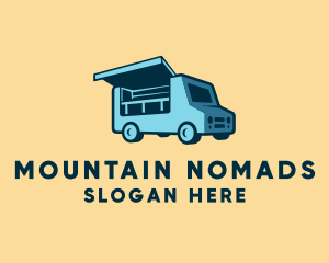 Food Stall Truck logo design