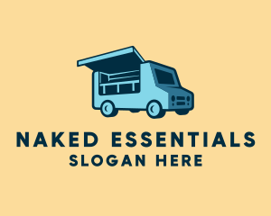 Food Stall Truck logo design