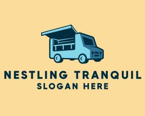 Food Stall Truck logo design