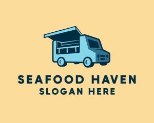 Food Stall Truck logo design