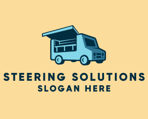 Food Stall Truck logo design