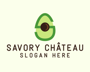 Letter S Avocado  logo design