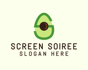 Letter S Avocado  logo design