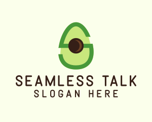 Letter S Avocado  logo design