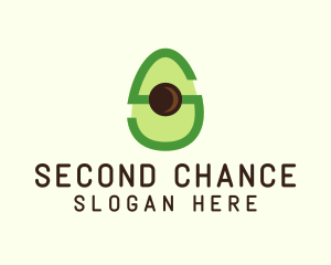 Letter S Avocado  logo design