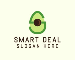 Letter S Avocado  logo design