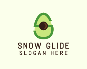 Letter S Avocado  logo design