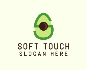 Letter S Avocado  logo design