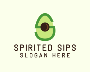 Letter S Avocado  logo design