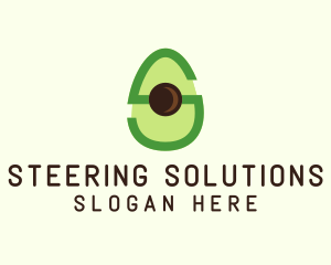 Letter S Avocado  logo design