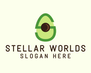 Letter S Avocado  logo design